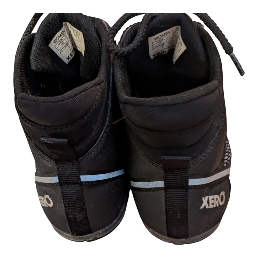 Xero Shoes Boots Womens 10 40.5 Black Xcursion Fusion Wide Barefoot Hiking - Picture 5 of 8